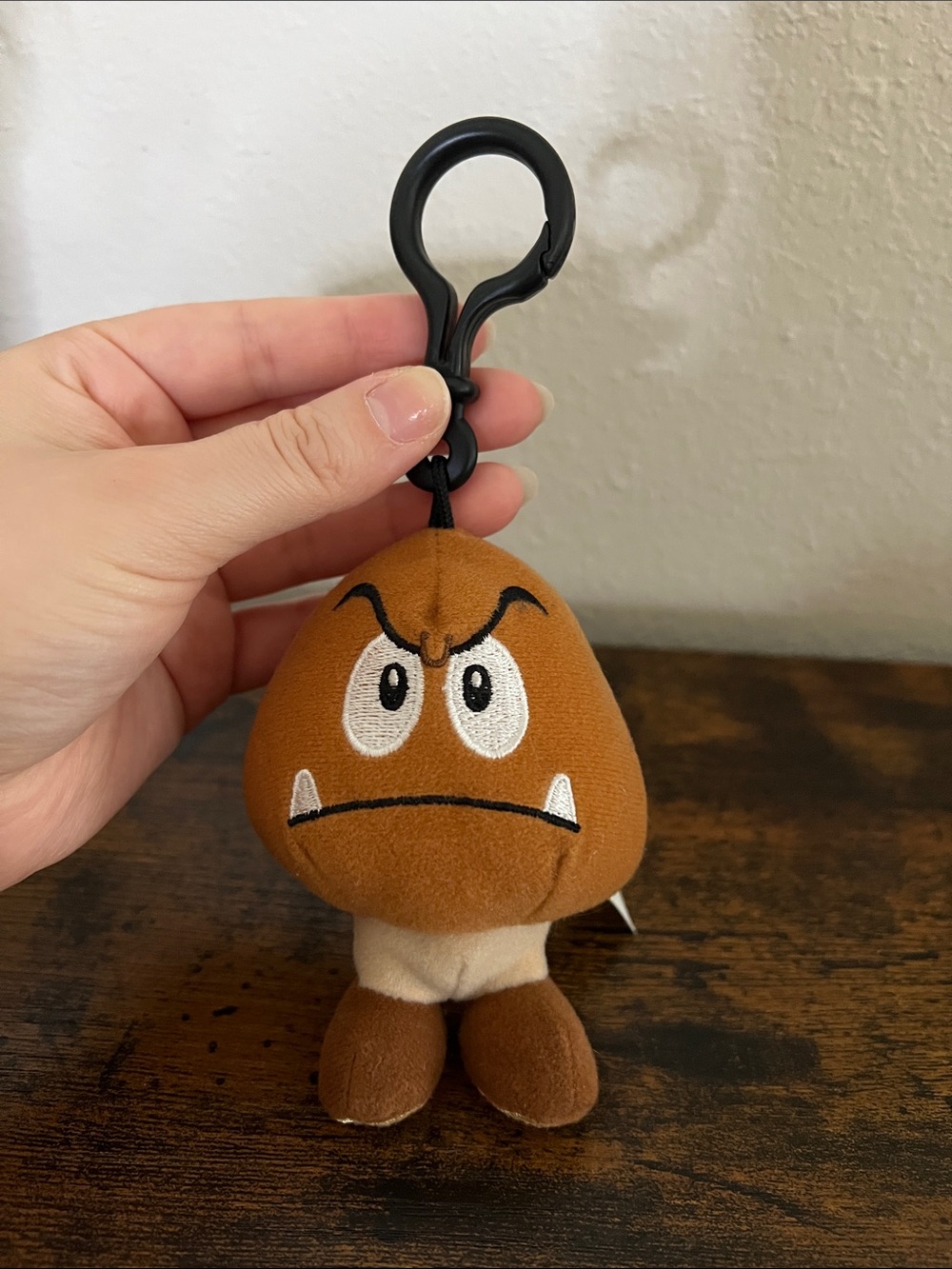 Nintendo Goomba Plush Keychain Mario Kids Gifting